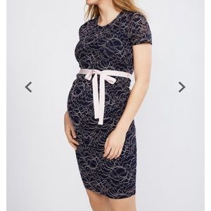 NWT Motherhood Maternity Gender Reveal Dress